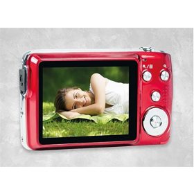   Fényképezőgép, kompakt, digitális, AGFAPHOTO "DC8200", piros