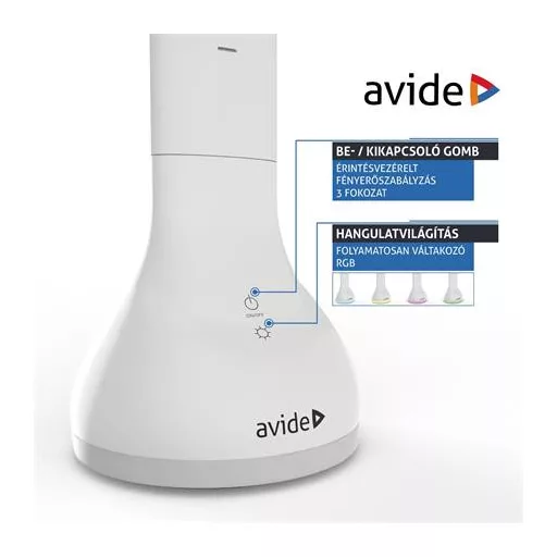 Asztali lámpa, LED, 4W, AVIDE "Calendar", fehér