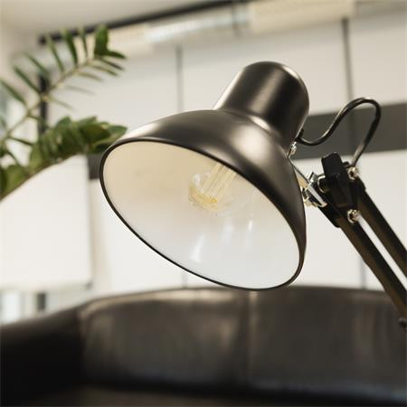 LED izzó, filament, E27, gömb, A60, 4,5W, 470lm, 2700K, AVIDE