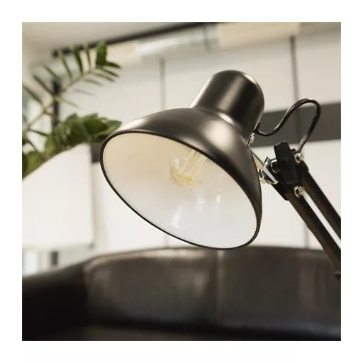 LED izzó, filament, E27, gömb, A60, 4,5W, 470lm, 2700K, AVIDE