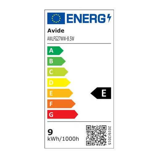 LED izzó, filament, E27, gömb, A60, 8,5W, 1055lm, 4000K, AVIDE
