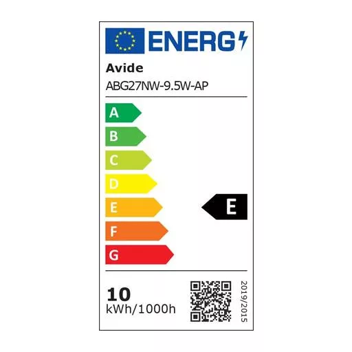LED izzó, E27, gömb, A60, 9,5W, 1055lm, 4000K, AVIDE