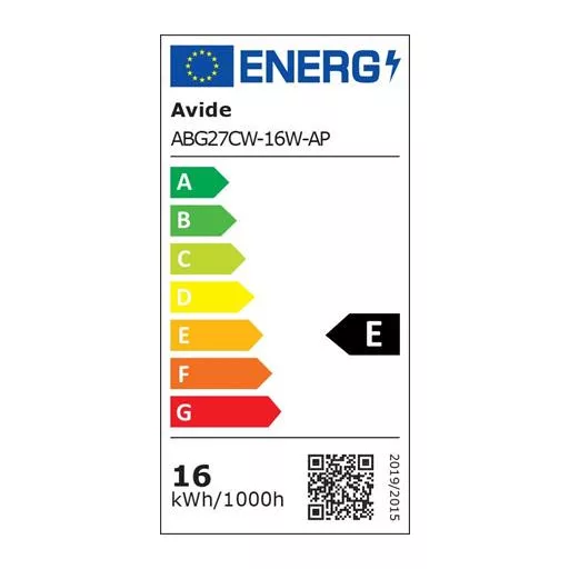 LED izzó, E27, gömb, A70, 16W, 2010lm, 6400K, AVIDE