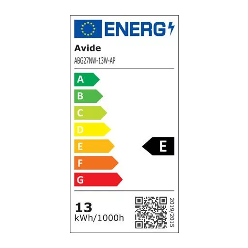 LED izzó, E27, gömb, A60, 13W, 1521lm, 4000K, AVIDE