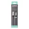 Töltőkábel, USB-A - lightning (Apple), 20W, 1,5 m, AVAX "CB314 Steel", acélszürke