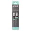 Töltőkábel, USB-C - USB-C, 27W, 1 m, AVAX "CB316 Glowy", fehér