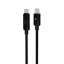 Töltőkábel, USB-C - USB-C, 60W, 1 m, AVAX "CB654 Pulsey", szürke