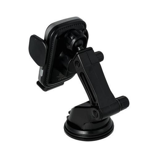 Autós töltő, vezeték nélküli, szellőzőrácsra/szélvédőre, AVAX "WH601 Freely+", fekete