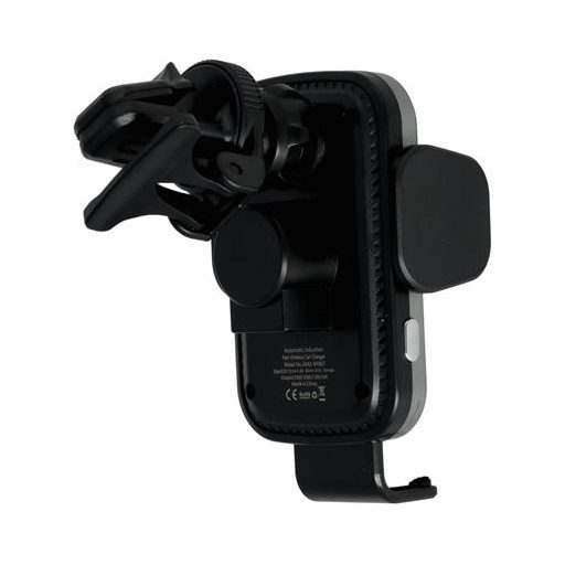 Autós töltő, vezeték nélküli, szellőzőrácsra/szélvédőre, AVAX "WH601 Freely+", fekete