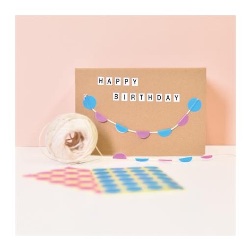 Etikett, 18 mm, kör, AVERY ZWECKFORM, kék, 96 etikett/csomag