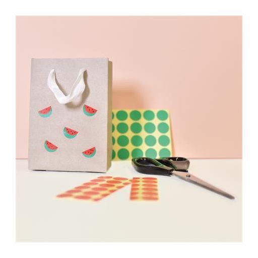 Etikett, 8 mm, kör, AVERY ZWECKFORM, zöld, 416 etikett/csomag