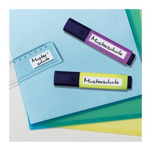 Etikett, 38x29 mm, kézzel írható, lekerekített sarkú, AVERY ZWECKFORM, 40 etikett/csomag