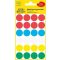 Etikett, 18 mm, kör, AVERY ZWECKFORM, 5 különböző szín, 96 etikett/csomag