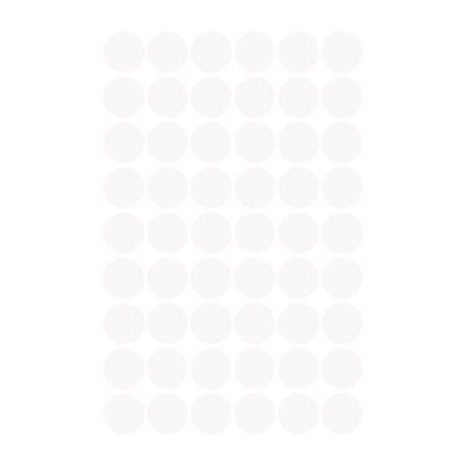 Etikett, 12 mm, kör, AVERY ZWECKFORM, fehér, 270 etikett/csomag
