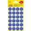 Etikett, 18 mm, kör, eltávolítható, AVERY ZWECKFORM, indigókék, 96 etikett/csomag