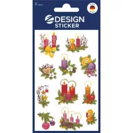   Matrica, papír, 2 ív, AVERY ZWECKFORM, "Z-Desing No.4050", díszes fenyőágak