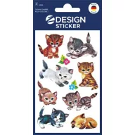   Matrica, papír, 3 ív, AVERY ZWECKFORM, "Z-Desing No.4346", kiscicusok