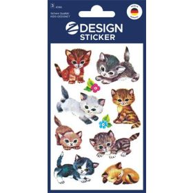   Matrica, papír, 3 ív, AVERY ZWECKFORM, "Z-Desing No.4346", kiscicusok