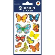   Matrica, papír, 3 ív, AVERY ZWECKFORM, "Z-Desing No.4462", lepkék