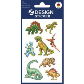   Matrica, papír, 3 ív, AVERY ZWECKFORM, "Z-Desing No.53145", dinoszauruszok
