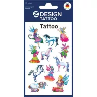   Matrica, tetoválás, 1 ív, AVERY ZWECKFORM, "Z-Desing No.56390",  tündérek