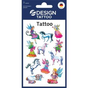   Matrica, tetoválás, 1 ív, AVERY ZWECKFORM, "Z-Desing No.56390",  tündérek