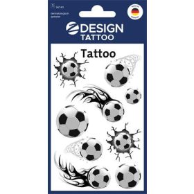   Matrica, tetoválás, 1 ív, AVERY ZWECKFORM, "Z-Desing No.56740", focilabda