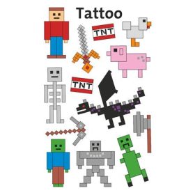   Matrica, tetoválás, 1 ív, AVERY ZWECKFORM, "Z-Desing No.56771",  Pixel formák