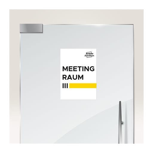 Etikett, univerzális, 210x297 mm, AVERY ZWECKFORM, "Sparpack", 65 etikett/csomag