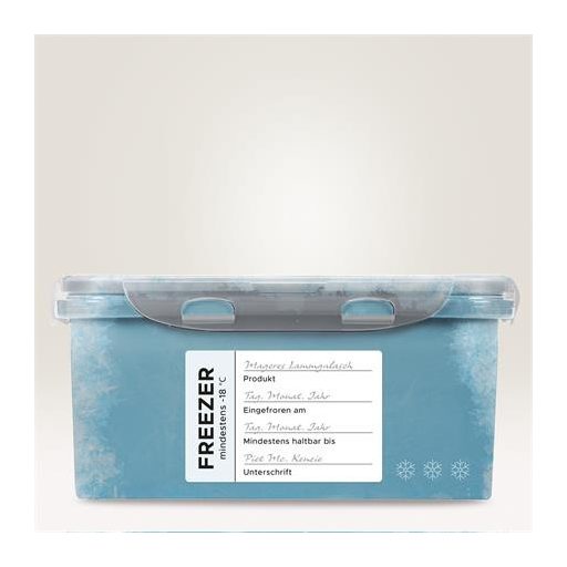 Etikett, 63,5x33,9 mm, fagyasztható, AVERY ZWECKFORM, 600 etikett/csomag