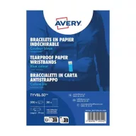   Karszalag, szakadásbiztos, 265x19 mm, AVERY ZWECKFORM "Tyvek", kék