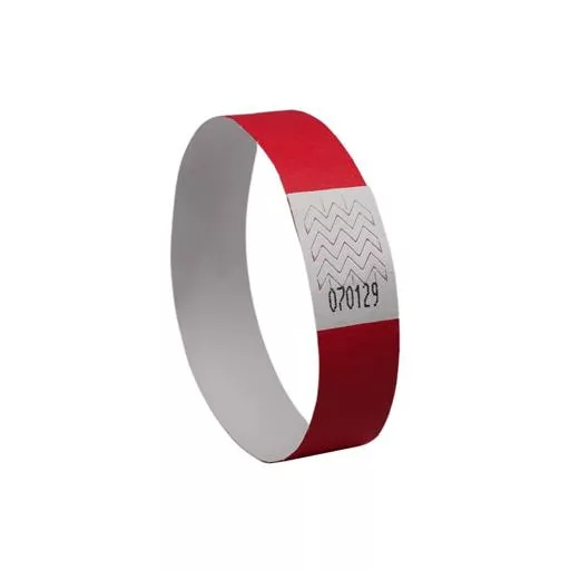 Karszalag, szakadásbiztos, 265x19 mm, AVERY ZWECKFORM "Tyvek", piros