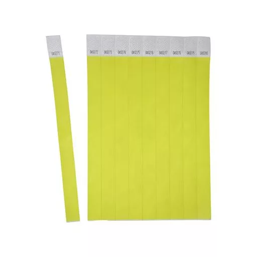Karszalag, szakadásbiztos, 265x19 mm, AVERY ZWECKFORM "Tyvek", sárga