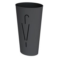 Esernyőtartó, fém, ALBA "Rainy", fekete