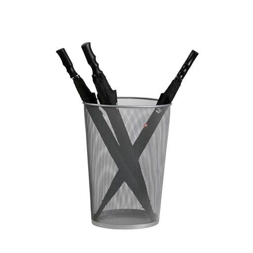 Esernyőtartó, fémhálós, ALBA "Rain", szürke