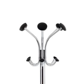   Ruhafogas, fém váz, műanyag gombokkal, ALBA "Chromy", króm