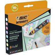   Dekormarker készlet, 1,5 - 2,3 mm, BIC, 8 különböző pasztell szín