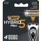 Férfi borotvabetét BIC "HYBRID 5"