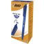Golyóstoll, 0,32 mm, nyomógombos, BIC "Round Stic Clic", kék