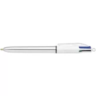   Golyóstoll, 0,32 mm, nyomógombos, négyszínű, BIC "4 Colours Shine"