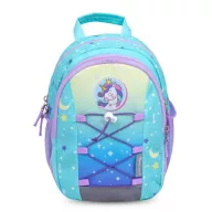   Hátizsák, cipzáras, BELMIL "Mini Kiddy Cute Unicorn", unikornis