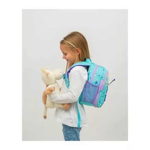 Hátizsák, cipzáras, BELMIL "Mini Kiddy Cute Unicorn", unikornis