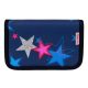 Tolltartó, klapnis, cipzáras, BELMIL "Sparkling Star", kék, csillagok