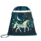 Tornazsák, BELMIL "Sparkling Unicorn", kék, unikornis