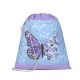 Tornazsák, BELMIL "Purple Blue Butterfly", lila, pillangó