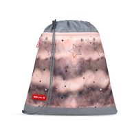   Tornazsák, BELMIL "Rose Ballet", szürke-rózsaszín, csillagok