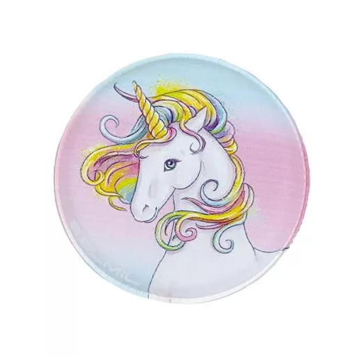 Matrica, tépőzáras, Classy Plus táskához, BELMIL "Rainbow Love", szivárvány