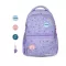 Iskolatáska, cipzáras, BELMIL "Maxi Pack Purple Dots", lila pöttyös