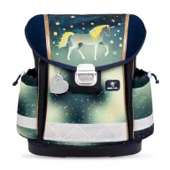   Iskolatáska, fémcsat, BELMIL "Classy Sparkling Unicorn", unikornis