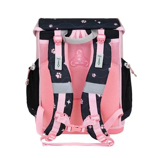 Iskolatáska, fémcsat, BELMIL "Mini-Fit Cute Kitten", cica
